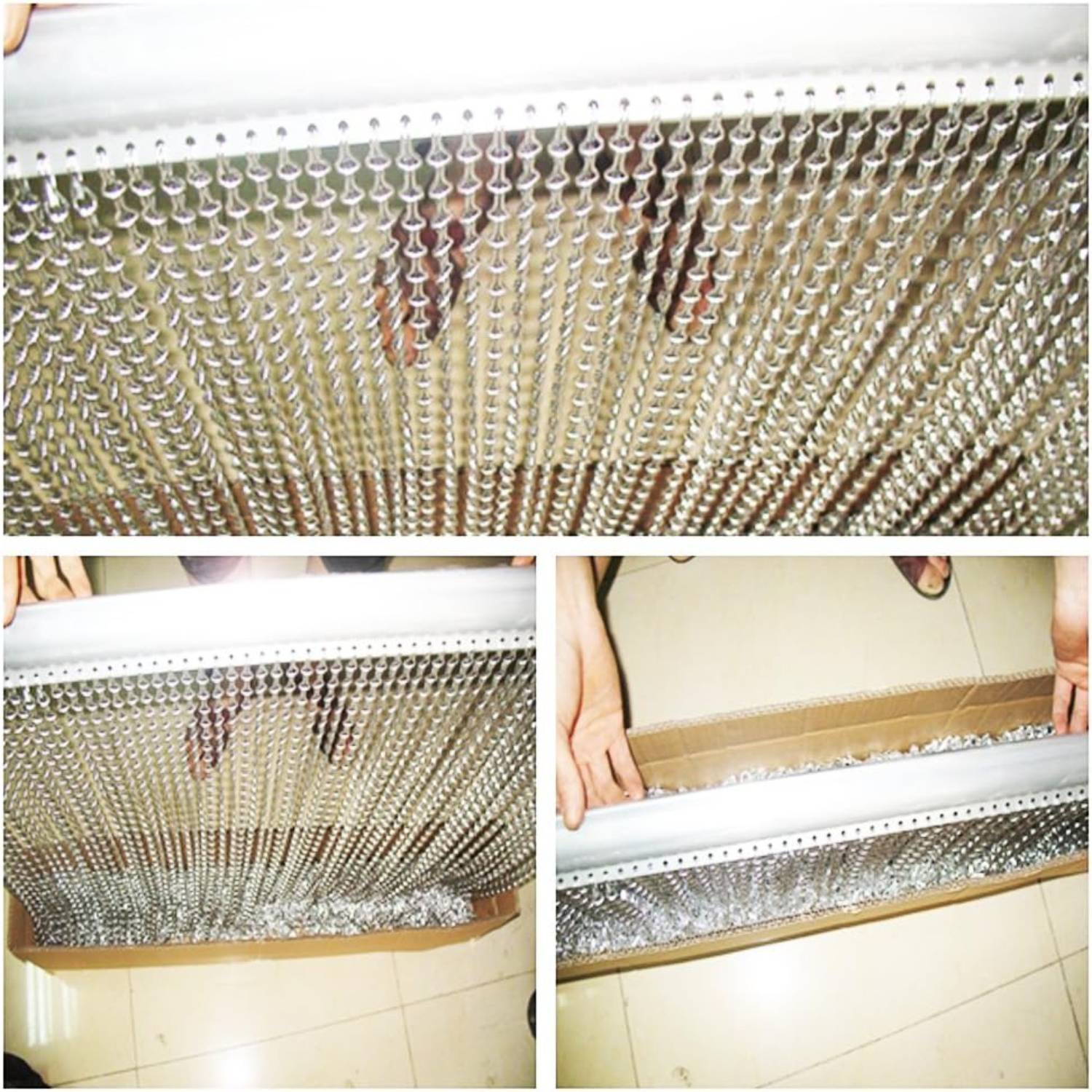 Chain Mail Curtains - Black: image 7